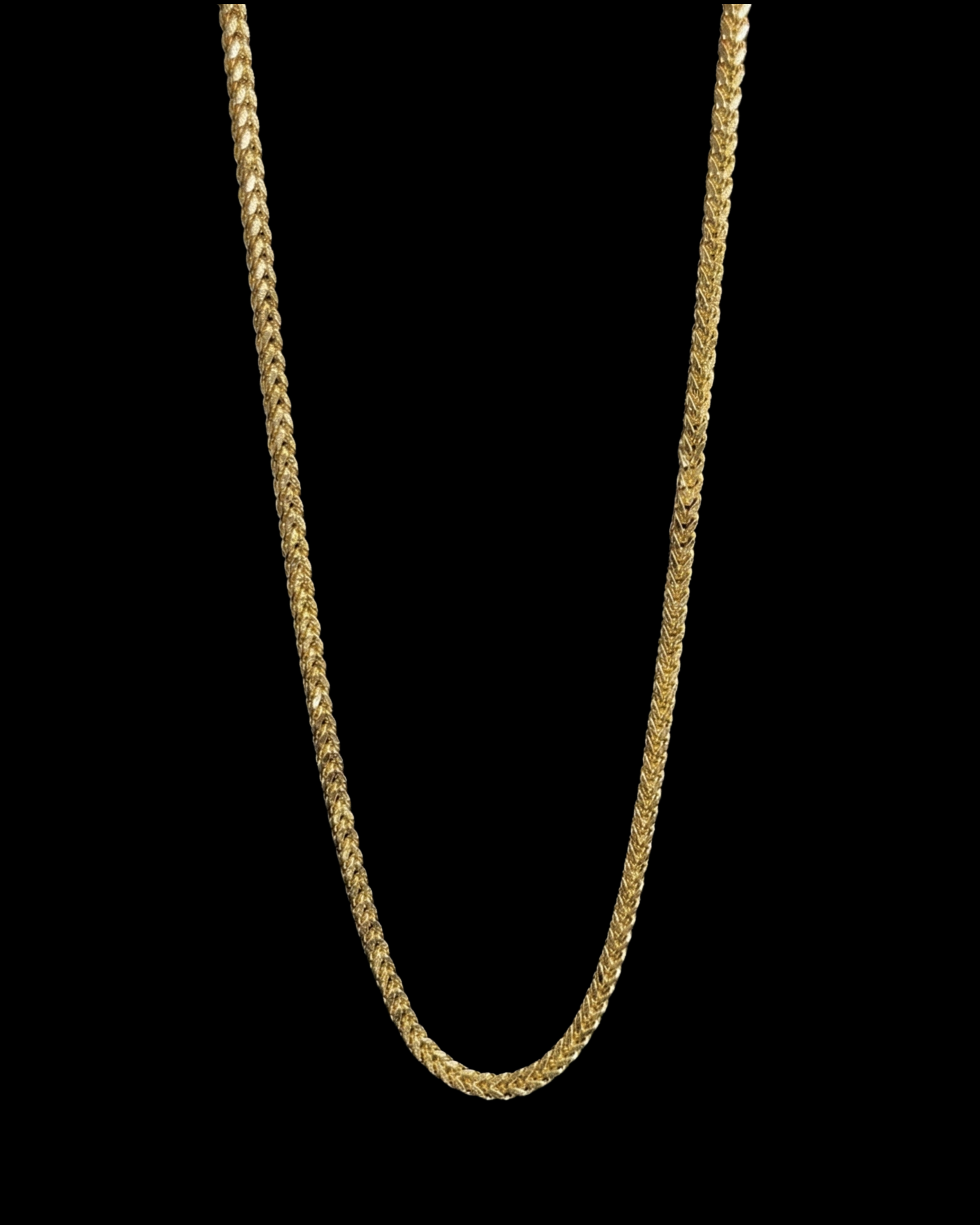 Golden Square Franco Neck 4MM Chain