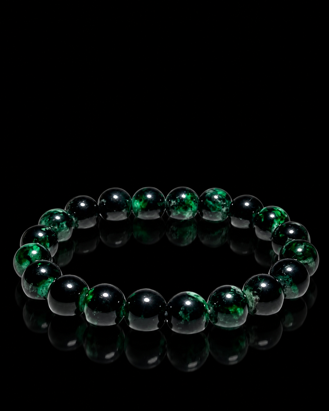 Forest Afterdark Stone Bracelet