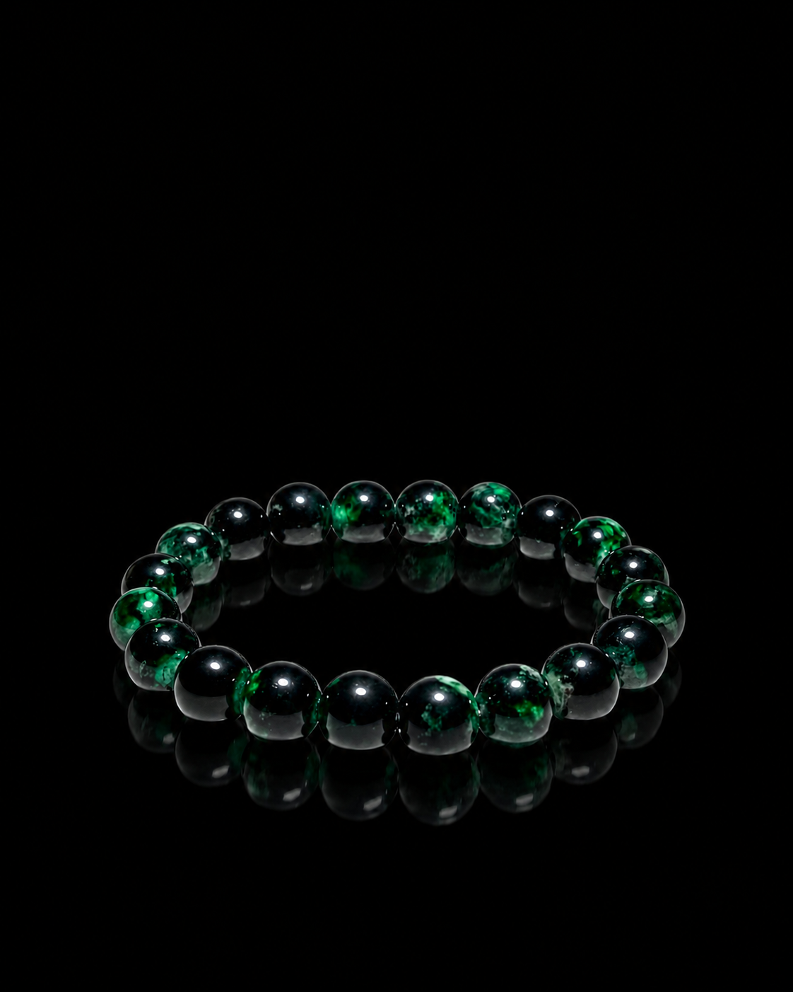 Forest Afterdark Stone Bracelet