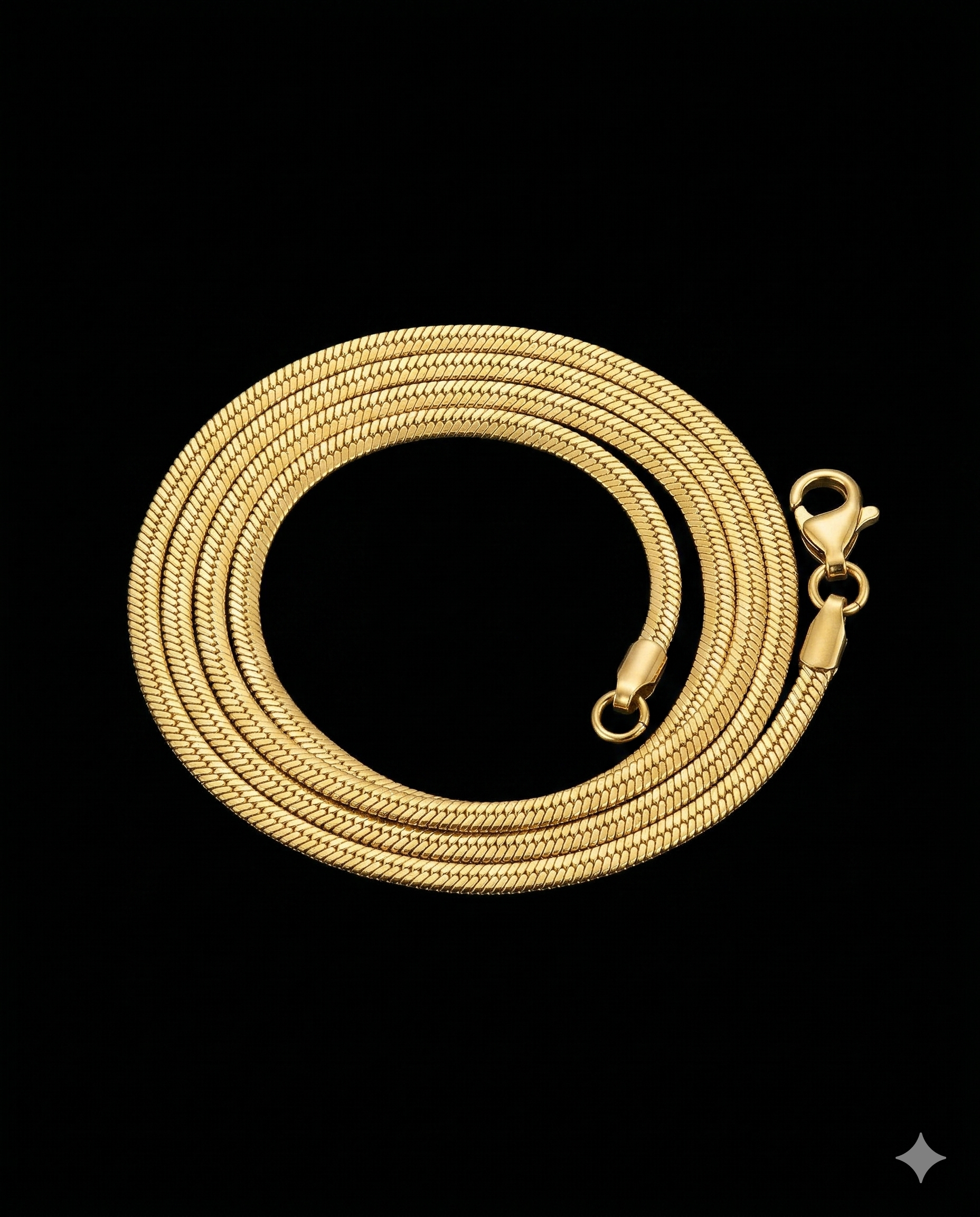 Vintage MONET Gold Tone 5MM Chain
