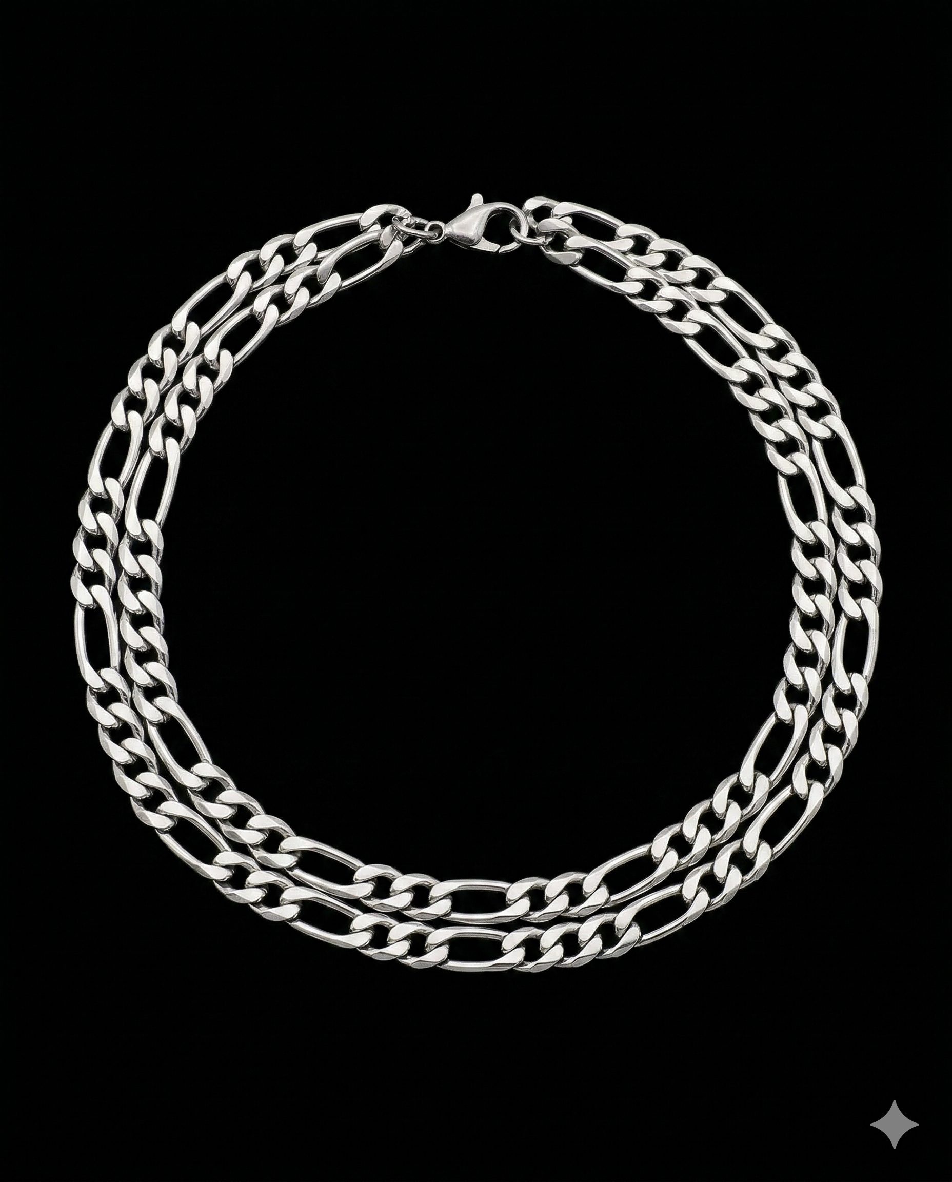 Anaconda Silver 5MM Chain